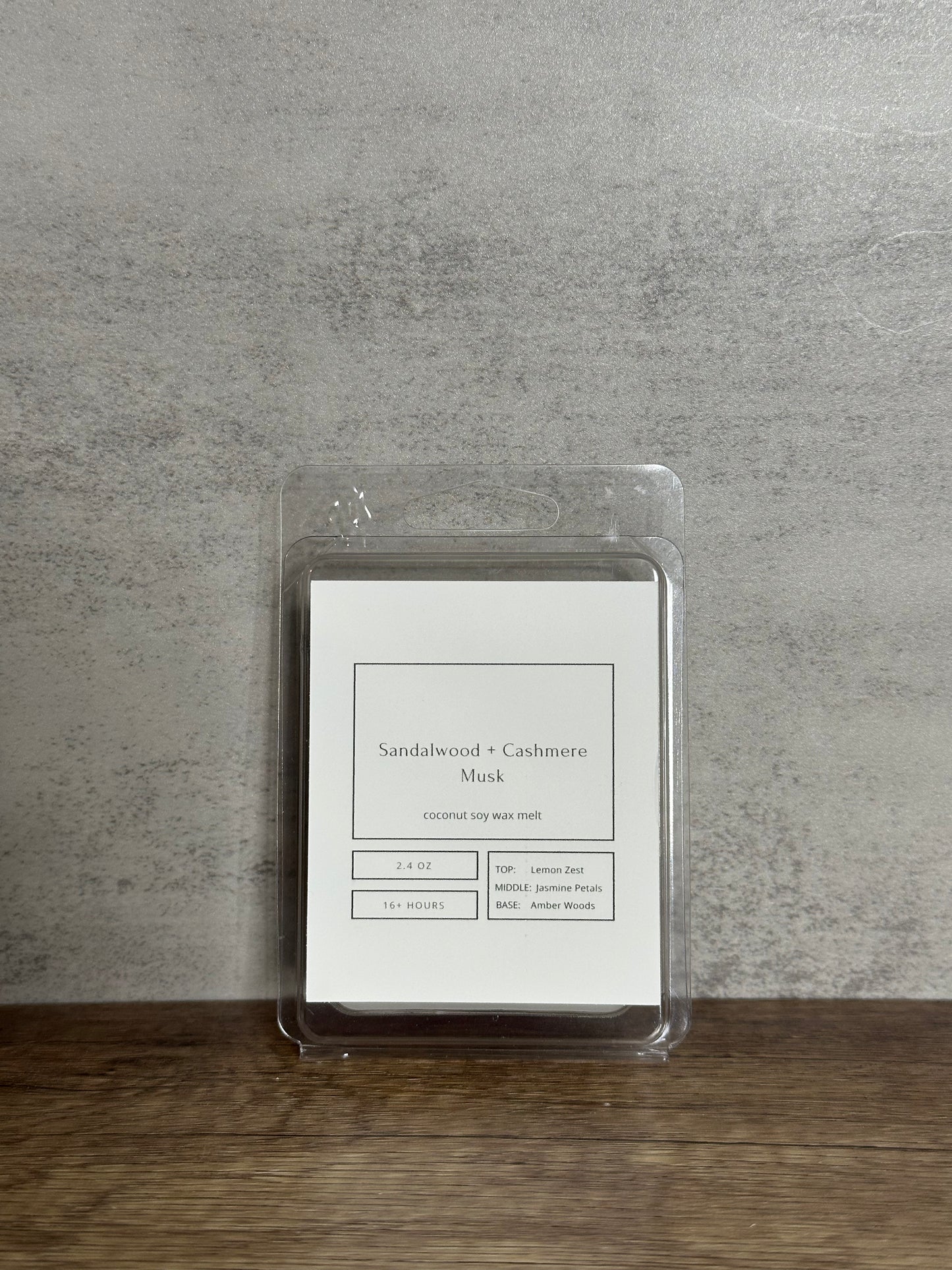 Sandalwood + Cashmere Wax Melt
