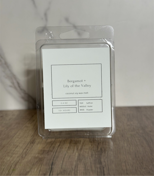Bergamot + Lily of the Valley Wax Melt