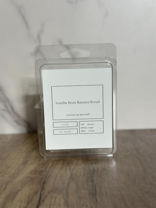 Vanilla Bean Banana Bread Wax Melt